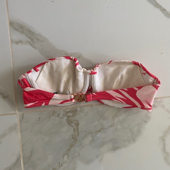 Ref & White Strapless Victoria Secret Bikini Top - Picture 2 of 4